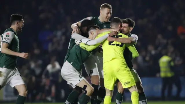 Plymouth celebrate