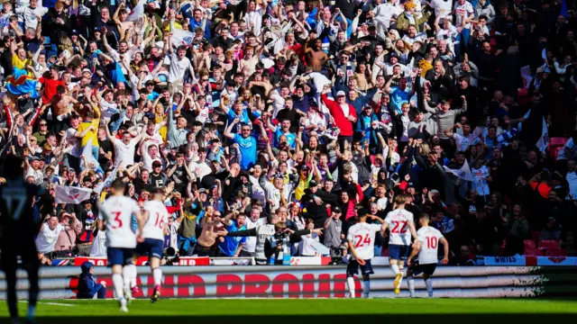 Bolton celebrate