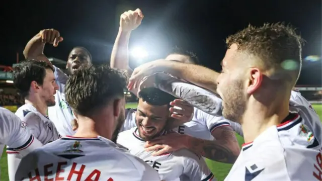 Bolton celebrate