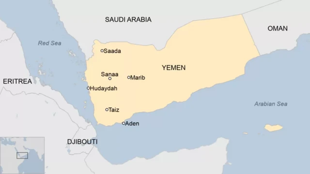 Map of Yemen