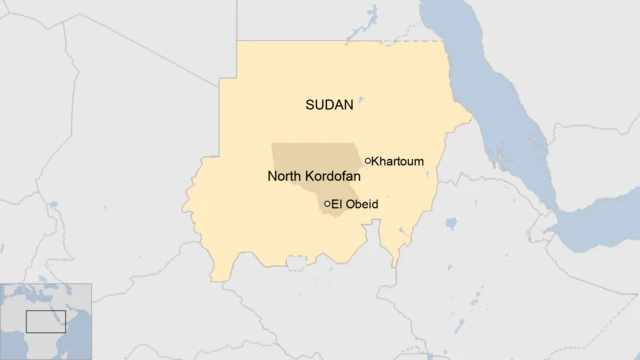 Map of Sudan