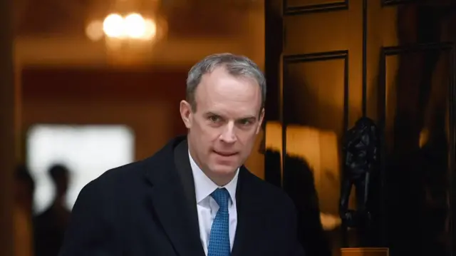 Britain's Deputy Prime Minister Dominic Raab