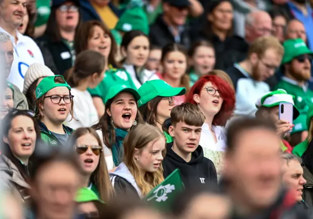 Ireland fans