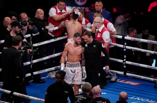 Joe Cordina celebrates