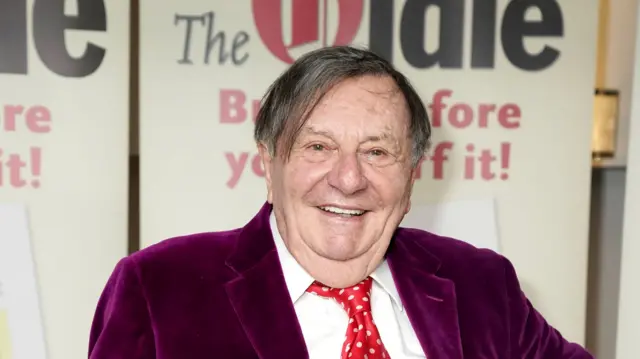 Barry Humphries at the Old of the Year Awards, London 2021