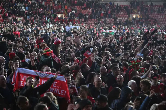 Wrexham fans