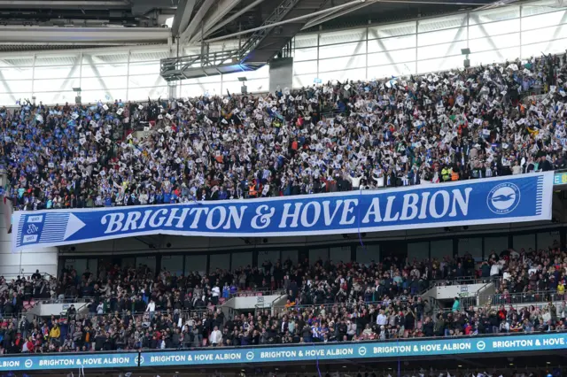 Brighton supporters