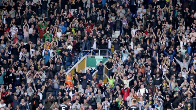 West Bromwich Albion's fans are expected to be in full voice today