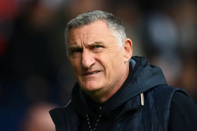 Sunderland boss Tony Mowbray