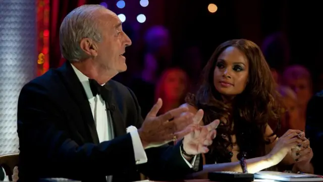 Len Goodman and Alesha Dixon