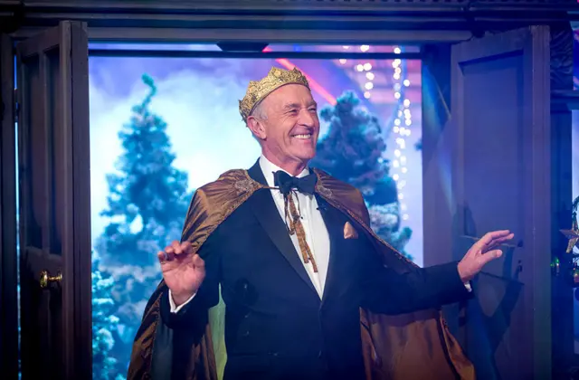 Len Goodman in the 2016 Strictly Christmas Special