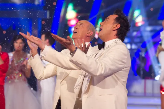 Len Goodman and Craig Revel at the 2010 Strictly Christmas special