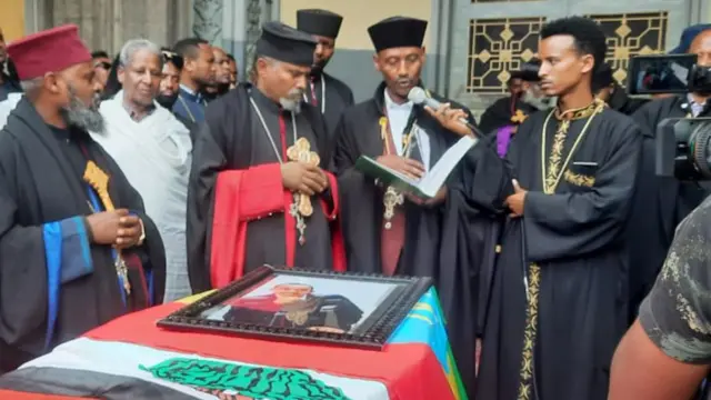 Funeral for Zerihun Wodajo