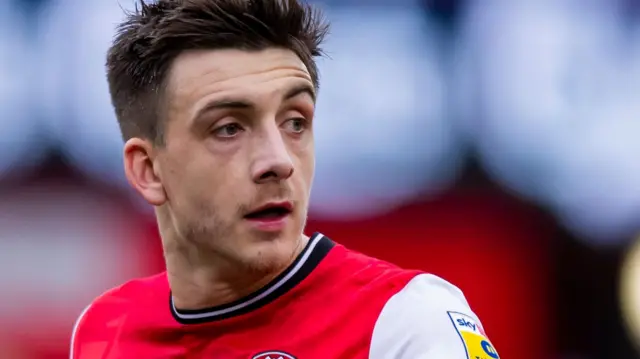 Jordan Hugill in action for Rotherham