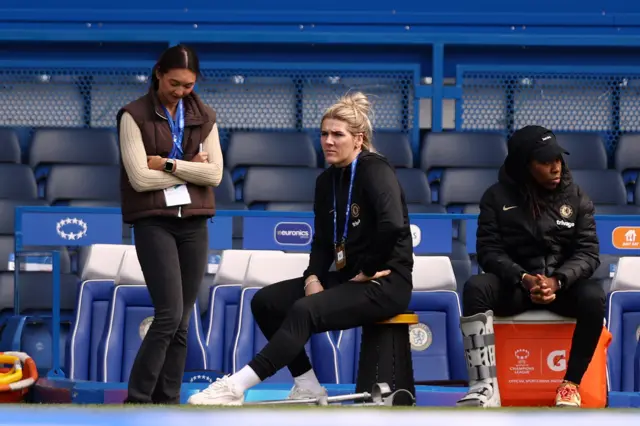 Injured Chelsea defenders Millie Bright and Kadeisha Buchanan ahead of Champions League semi-final v Barcelona