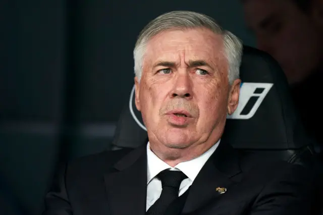 Madrid manager Carlo Ancelotti.