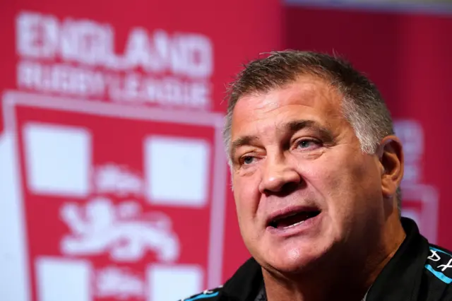 England men's rugby league head coach Shaun Wane