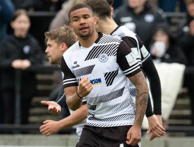 Ayr United's Frankie Musonda