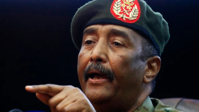 Sudan's military leader, Gen Abdel Fattah al-Burhan