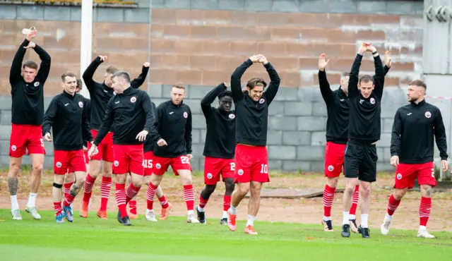 Stirling Albion players