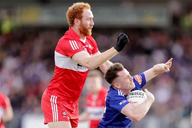 Conor Glass in action for Derry