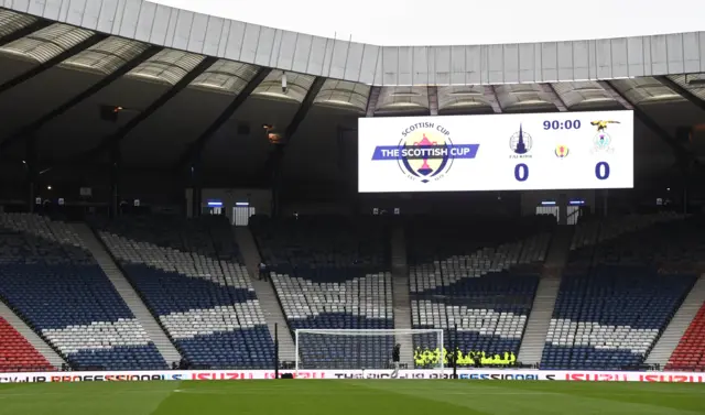 Falkirk and Inverness CT meet at Hampden today