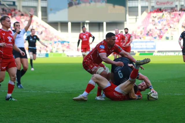 George Horne scores for Glasgow