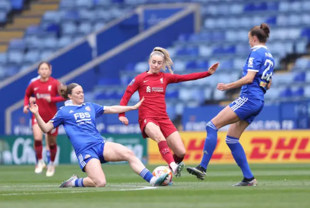 Liverpool take on Leicester