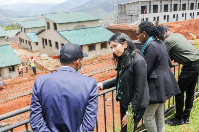 Suella Braverman in Rwanda