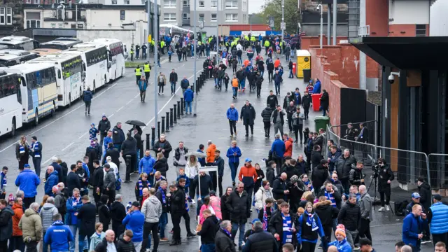 Fans at Hampden