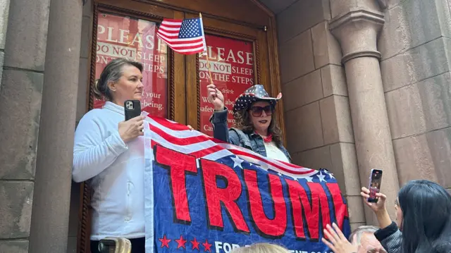 Trump supporters