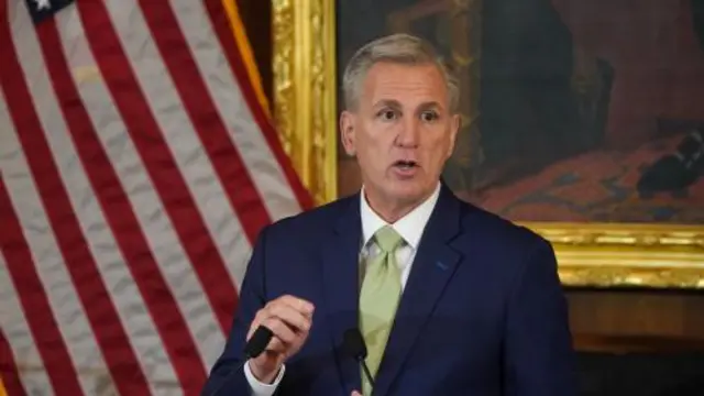 Speaker Kevin McCarthy speaking at the annual "Friends of Ireland Luncheon" on Capitol Hill i