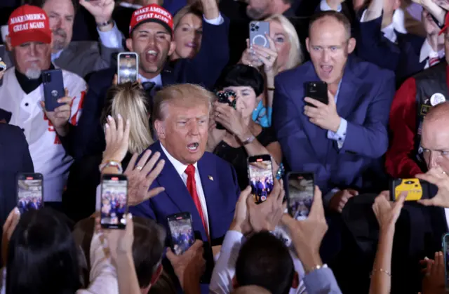 Trump holds a press conference at Mar-a-Lago