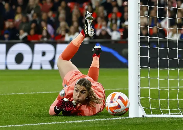 England keeper Mary Earps.