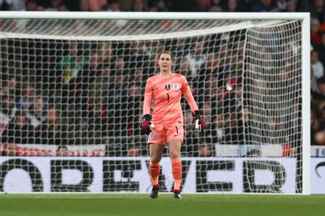 England keeper Mary Earps.