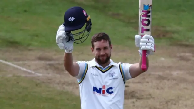 Dawid Malan hit his fourth first-class ton for Yorkshire