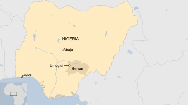 Map of Nigeria