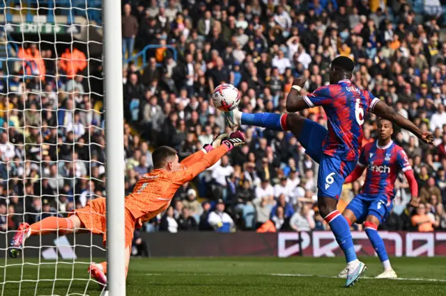 Marc Guehi scores for Palace