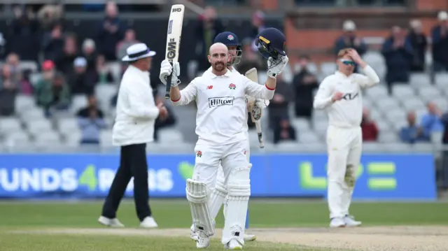 Bohannon acknowledges his hundred