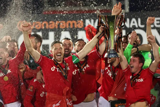 Wrexham celebrate