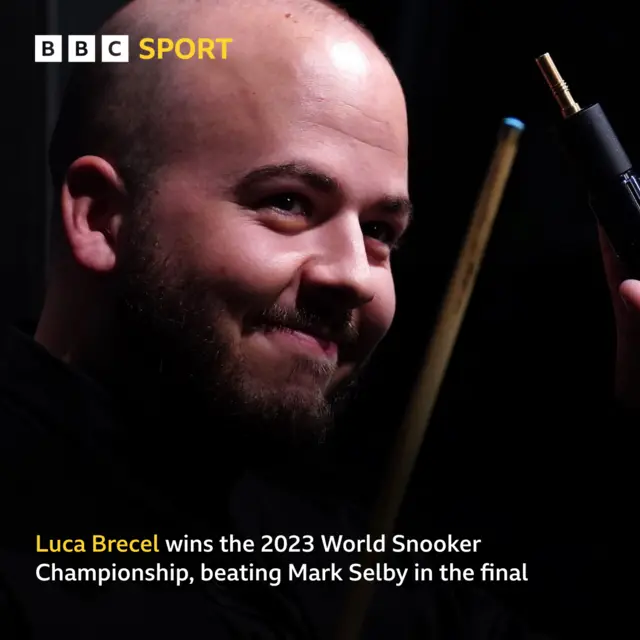 Luca Brecel confirmed as world champion