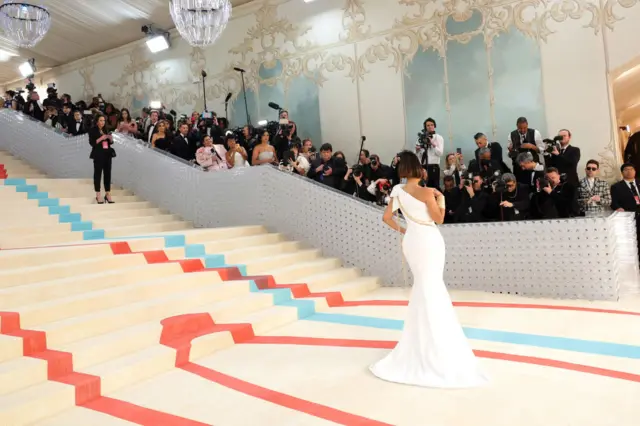 La La Anthony attends The 2023 Met Gala Celebrating "Karl Lagerfeld: A Line Of Beauty" at The Metropolitan Museum of Art on May 01, 2023 in New York City