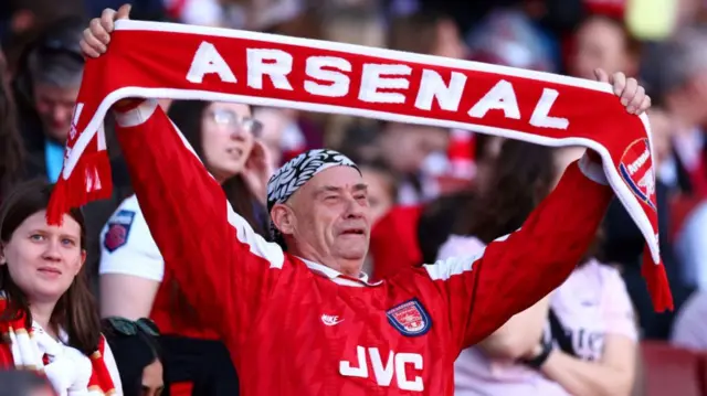 An Arsenal supporter