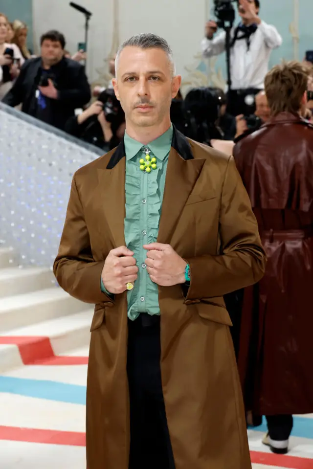 Jeremy Strong attends The 2023 Met Gala Celebrating "Karl Lagerfeld: A Line Of Beauty" at The Metropolitan Museum of Art on May 01, 2023 in New York City