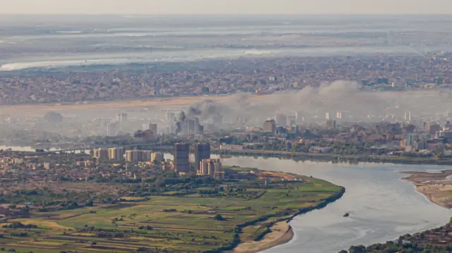 A view on Khartoum's skyline - 10 May 2023