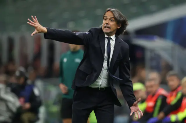 AC Milan boss Simone Inzaghi