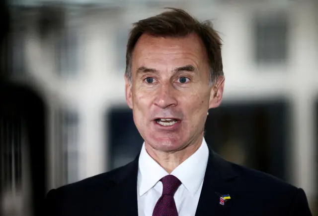 Chancellor Jeremy Hunt