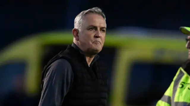 Owen Coyle after full time