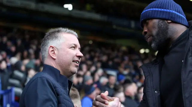 Darren Ferguson and Darren Moore