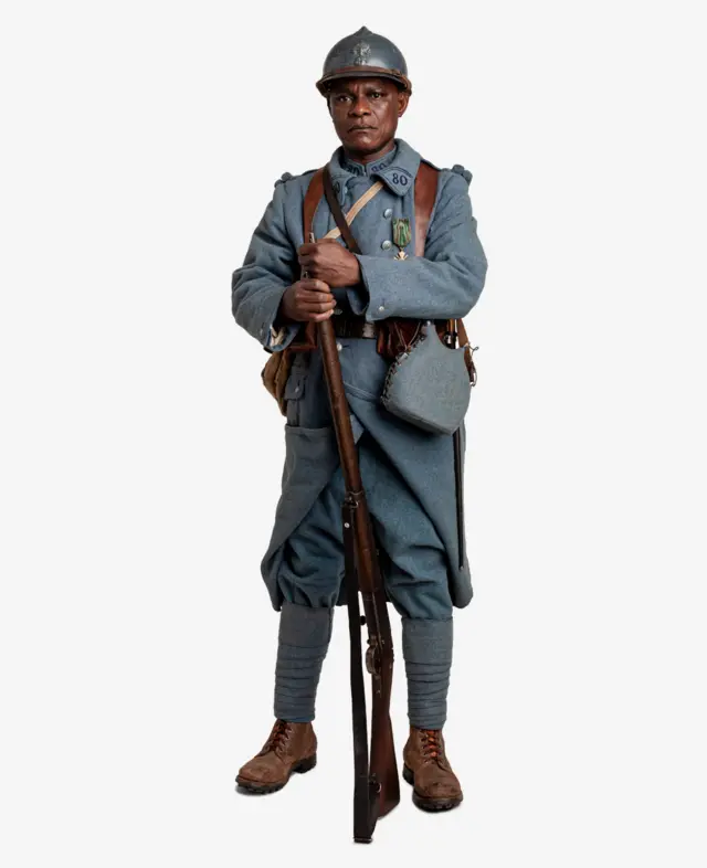 Samuel Fosso as WWI soldier